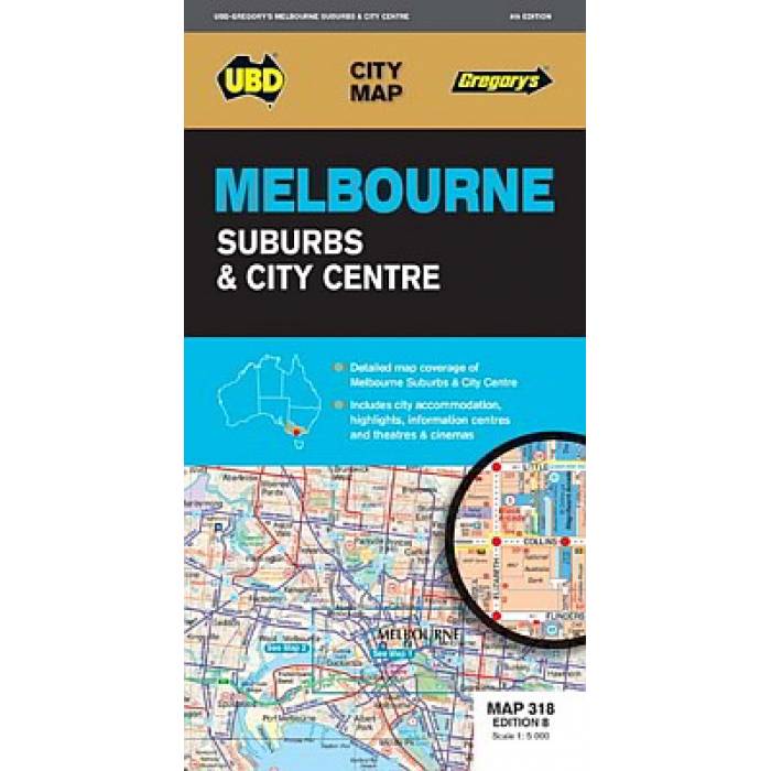 Melbourne Suburbs & City Centre 318
