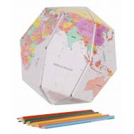 Paper Globe Kit Large - Colour in 25cm