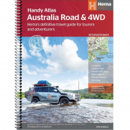 Australia Road & 4WD Handy Atlas Spiral