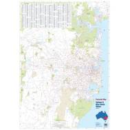 Sydney and New South Wales Postcode Map