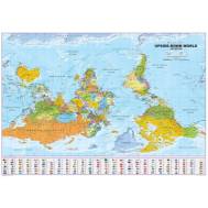 Eurocentric Upside Down World Map