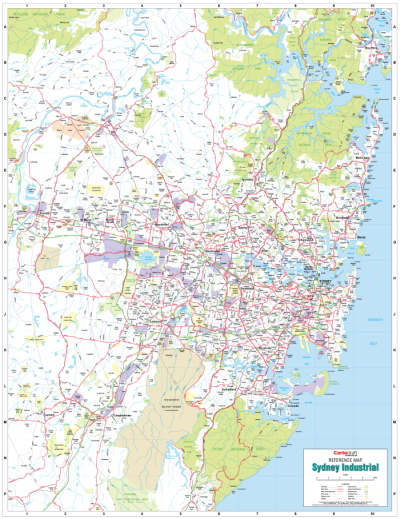 New Product for May: Sydney Industrial Map