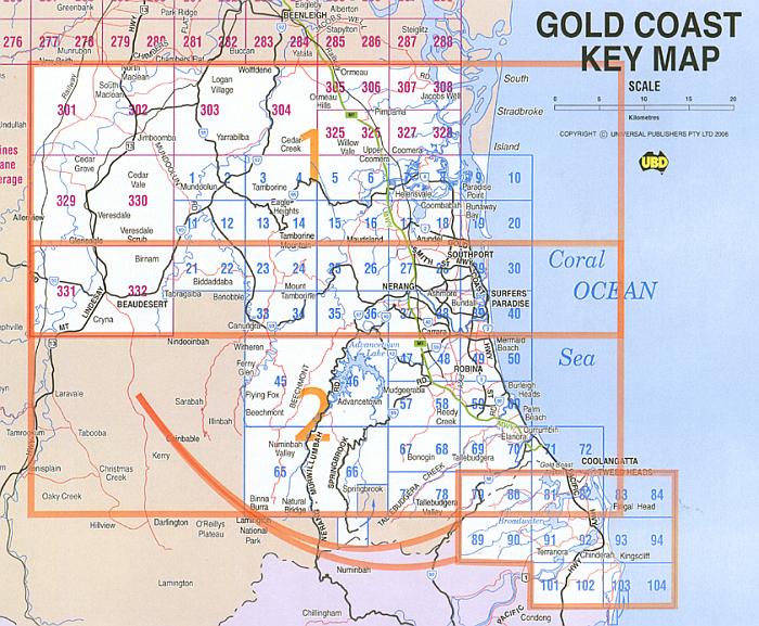 Gold Coast Postcode Map : Australia Postcode 4218 – CEMK